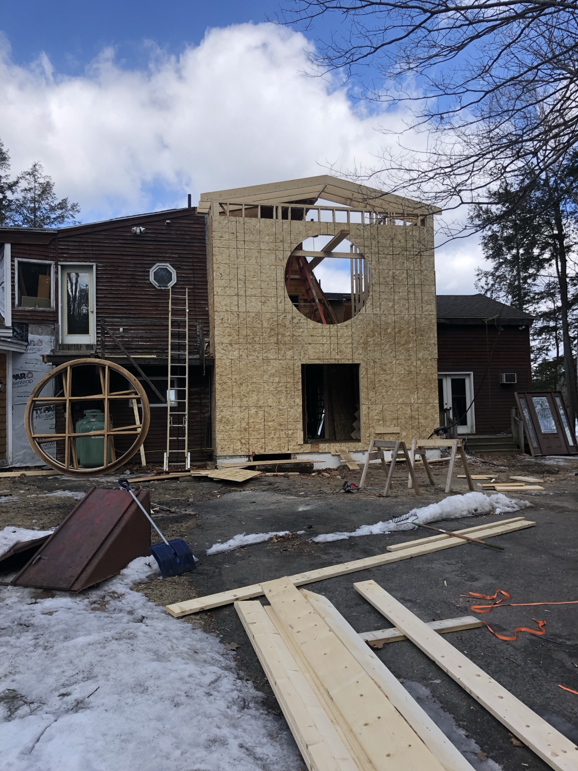 Custom Addition Framing by Integrity Handyman Services