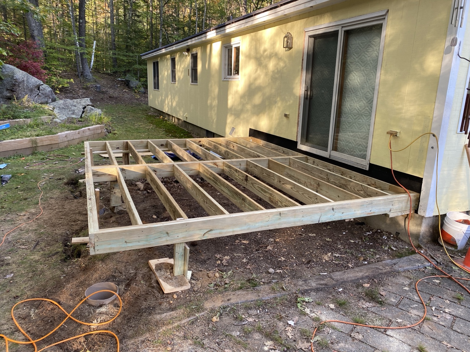 Deck Frame & Posts by Integrity Handyman Services