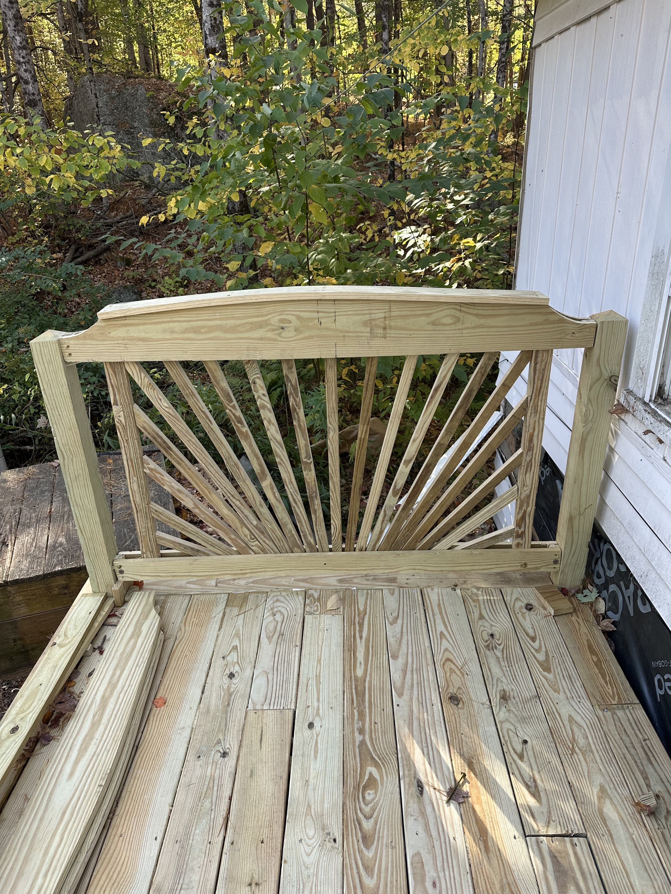 Deck Framing Detail by Integrity Handyman Services